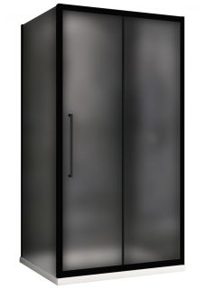 Душевой уголок ABBER Schwarzer Diamant AG30120BMH-S80BM 120x80см чёрный